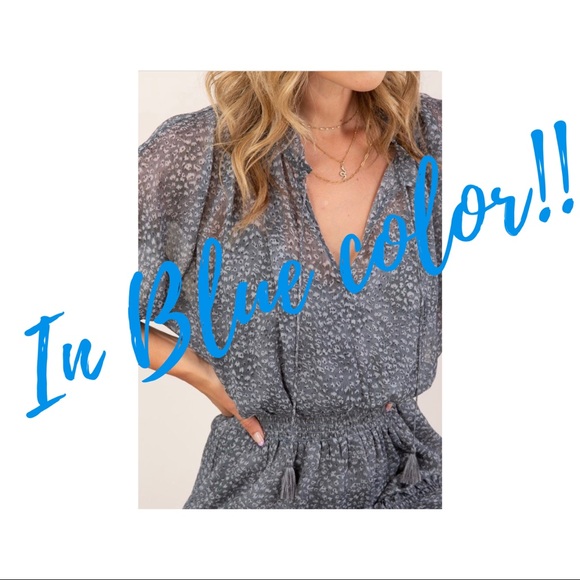 Baby Blue LOVESTITCH Dress Medium ~ worn once! - Picture 9 of 9